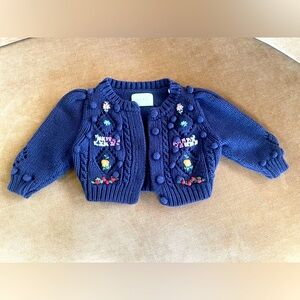 Doen Forget-Me-Not Toddler Sweater (2T)